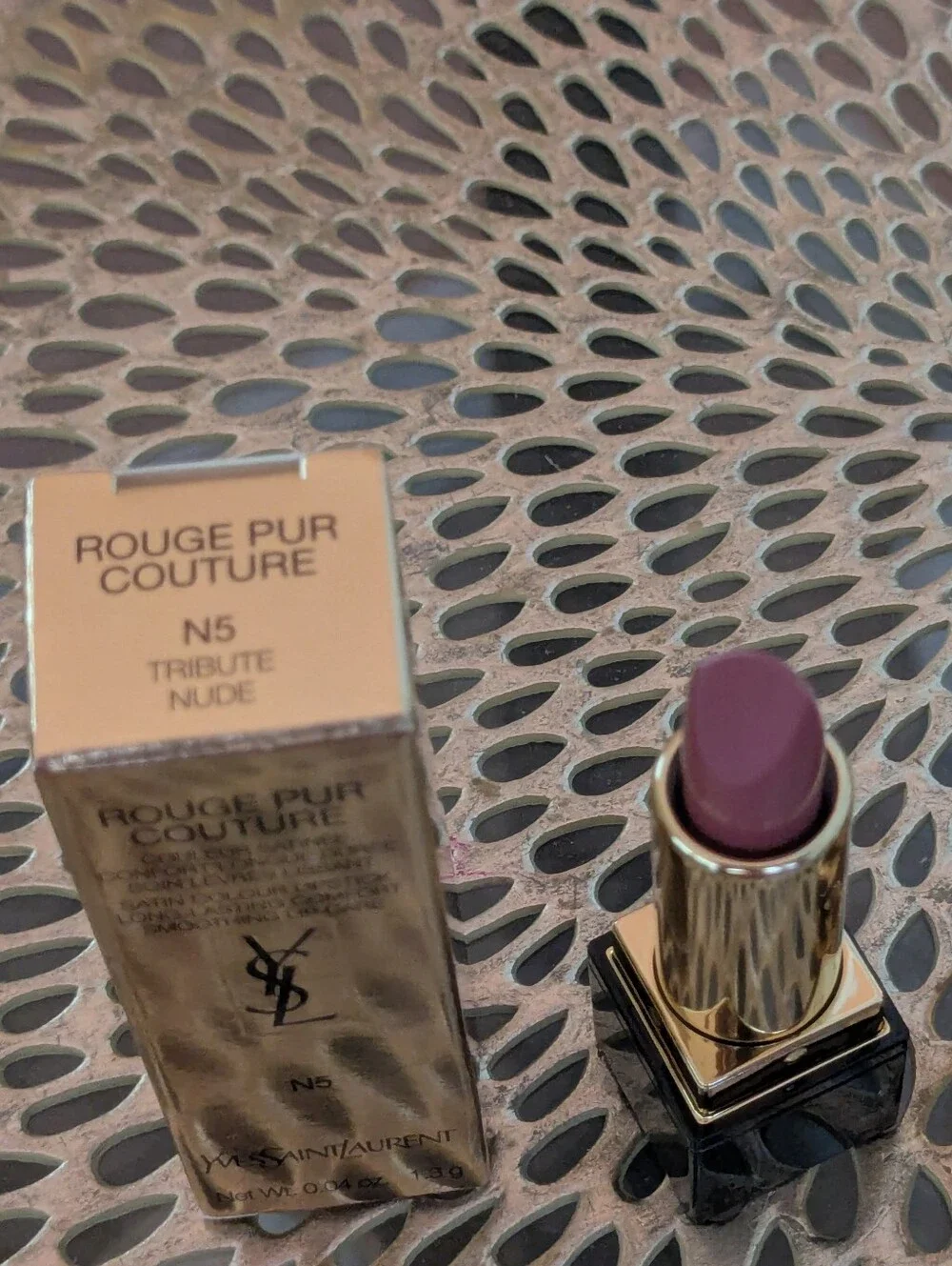 Yves Saint Laurent Rouge Pur Couture Satin Lipstick Mini- Soft Mauve Pink (N5)